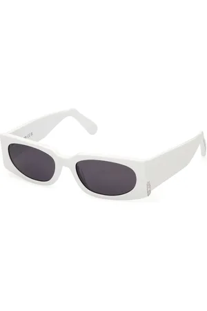GCDS Unisex GD0016 21A Lunettes de soleil Acétate Gris Carré Normale