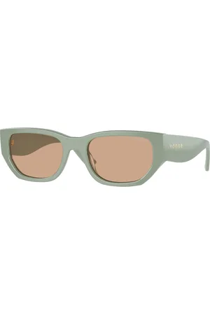 vogue Femme VO5586S 3161/3 Lunettes de soleil Acétate Marron Carré Normale