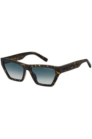 Marc Jacobs Femme MARC 657/S 086/08 Lunettes de soleil Plastique Bleu Papillon Ombré