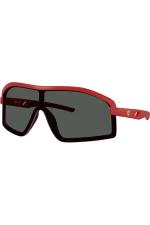 FERRARI Homme FZ6010U 514/87 Lunettes de soleil Injecté Gris Géométrique Normale