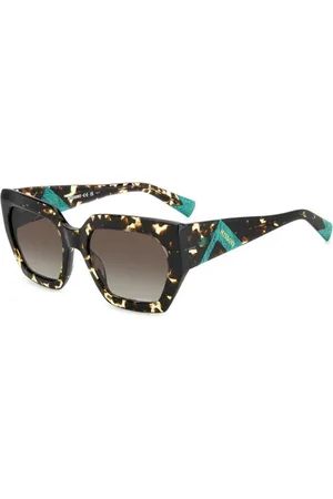 Missoni Femme MIS 0170/S 086/HA Lunettes de soleil Acétate Marron Carré Ombré