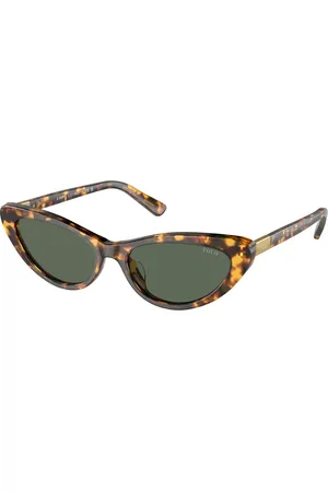 Ralph Lauren Femme PH4199U 607871 Lunettes de soleil Acétate Vert Cat Eye Normale