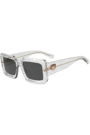 Chiara Ferragni Femme CF 7022/S MXV/IR Lunettes de soleil outlet Plastique Gris Carré