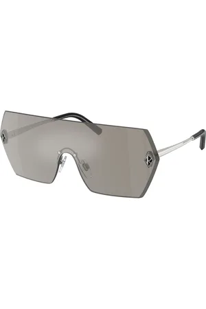 Ralph Lauren Femme RL7085 THE HARPER 90016G Lunettes de soleil Métal Carré Normale Miroir