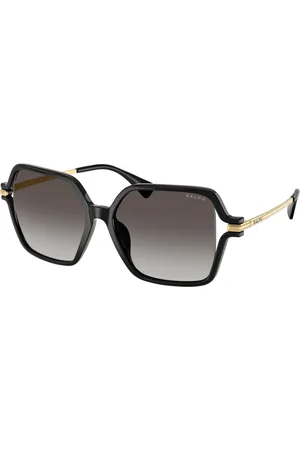 Ralph Lauren Femme RA5319U 50018G Lunettes de soleil Injecté Gris Carré Normale Ombré