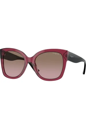 vogue Femme VO5338S 283114 Lunettes de soleil Acétate Marron Pillow Normale Ombré