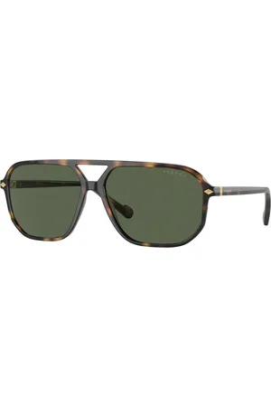 vogue Homme VO5531S 27189A Lunettes de soleil Nylon Vert Géométrique Polarisé
