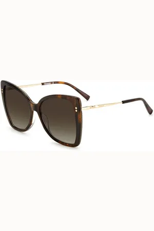 Missoni Femme MIS 0083/S 086/HA Lunettes de soleil Acétate Marron Papillon Normale Ombré