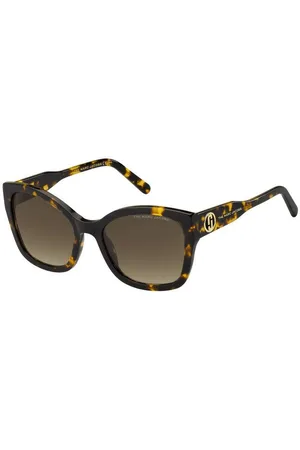 Marc Jacobs Femme MARC 626/S 086/HA Lunettes de soleil Plastique Marron Papillon Ombré