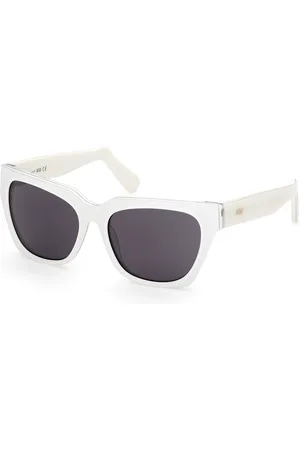 GCDS Femme GD0013 22A Lunettes de soleil Acétate Gris Cat Eye Normale