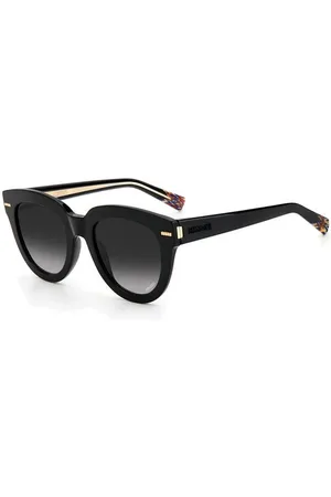 Missoni Femme MIS 0068/S 807/9O Lunettes de soleil Acétate Gris Ronde Normale Ombré