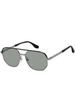Marc Jacobs Homme MARC 469/S 85K/QT Lunettes de soleil Métal Gris Carré Normale