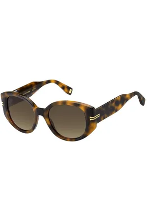 Marc Jacobs Femme MJ 1052/S 05L/HA Lunettes de soleil Acétate Marron Ronde Normale Ombré