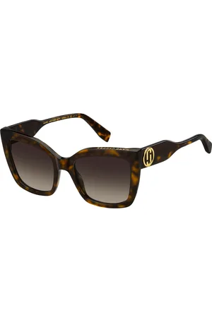 Marc Jacobs Femme MARC 811/S 086/HA Lunettes de soleil Acétate Marron Carré Normale Ombré