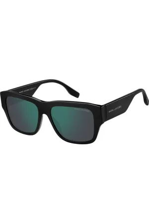 Marc Jacobs Homme MARC 842/S 807/MT Lunettes de soleil Acétate Vert Carré Normale Miroir