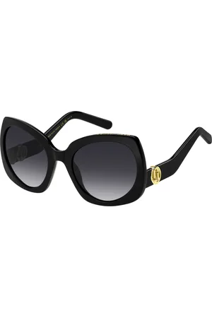 Marc Jacobs Femme MARC 808/S 807/9O Lunettes de soleil Acétate Gris Papillon Normale Ombré