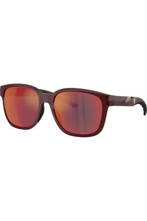 FERRARI Unisex FZ6019D 525/6P Lunettes de soleil Injecté Rouge Carré Normale Miroir