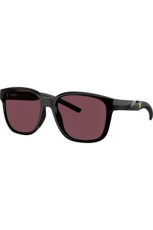 FERRARI Unisex FZ6019D 501/1E Lunettes de soleil Injecté Rouge Carré Normale