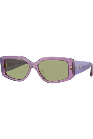 vogue Femme VO5642SU 323682 Lunettes de soleil Acétate Vert Carré Normale