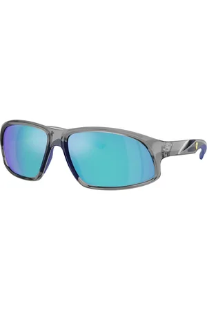 FERRARI Homme FZ6016U 524/25 Lunettes de soleil Injecté Bleu Géométrique Miroir