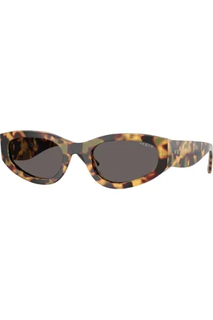 vogue Femme VO5585S 260587 Lunettes de soleil Acétate Gris Géométrique Normale