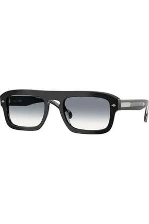 Homme VO5620S W44/79 Lunettes de soleil Acétate Bleu Géométrique Normale Ombré