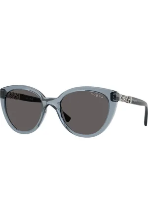 vogue Femme VO5634SB 296687 Lunettes de soleil Nylon Gris Cat Eye Normale