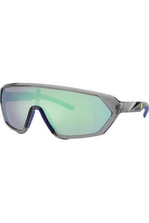 FERRARI Homme FZ6017U 524/7V Lunettes de soleil Injecté Bleu Pillow Miroir