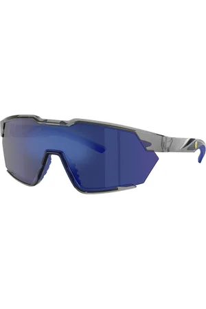 FERRARI Homme FZ6018U 524/87 Lunettes de soleil Injecté Bleu Géométrique Miroir