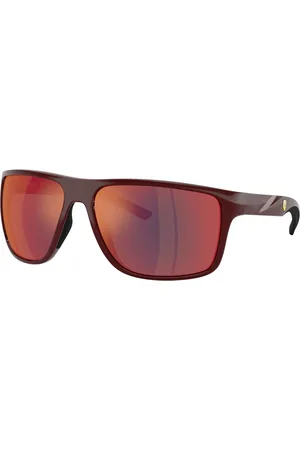 FERRARI Homme FZ6015U 525/6P Lunettes de soleil Injecté Rouge Pillow Normale Miroir
