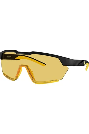 FERRARI Homme FZ6018U 504/V9 Lunettes de soleil Injecté Jaune Géométrique Normale