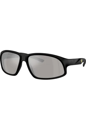 FERRARI Homme FZ6016U 504/6G Lunettes de soleil Injecté Gris Géométrique Normale Miroir