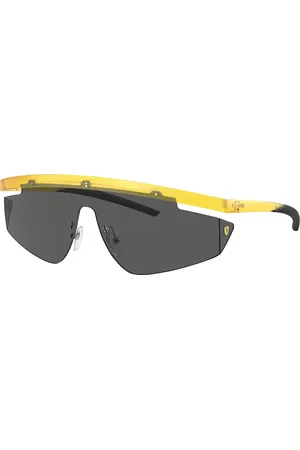 FERRARI Unisex FZ6001 507/87 Lunettes de soleil Injecté Gris Géométrique Normale