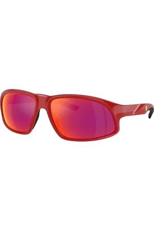 FERRARI Homme FZ6016U 526/6Q Lunettes de soleil Injecté Géométrique Normale Miroir