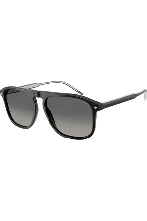 Giorgio Armani Homme AR8212 587571 Lunettes de soleil Acétate Gris Carré Normale Ombré