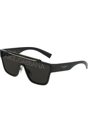 Dolce & Gabbana Homme DG6125 501/M Lunettes de soleil Nylon Gris Carré Normale
