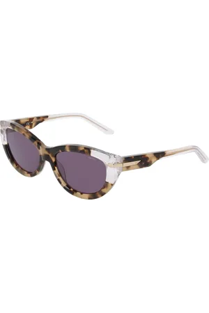 Nike Femme CRESCENT FAWN IH0918X 201 Lunettes de soleil Acétate Cat Eye Normale