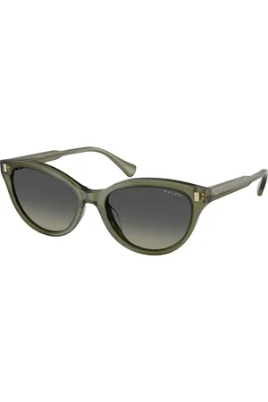 Ralph Lauren Femme RA5326U 615911 Lunettes de soleil Acétate Grigio Cat Eye Normale Ombré