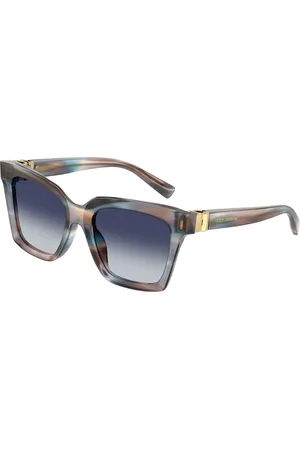 Dolce & Gabbana Femme DG4498 344814 Lunettes de soleil Acétate Carré Normale Ombré