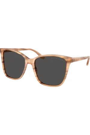 Ralph Lauren Femme RL8201 617987 Lunettes de soleil Acétate Gris Pillow Normale