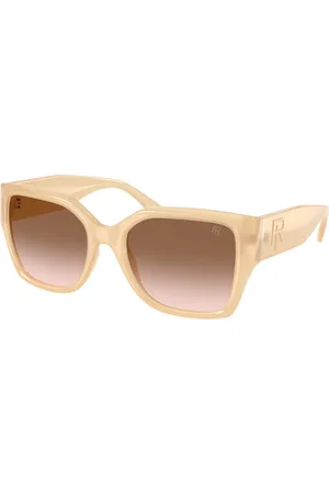 Ralph Lauren Femme RL8230U 624513 Lunettes de soleil Injecté Marron Carré Normale Ombré