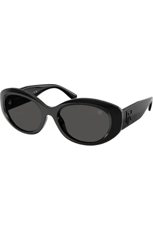 Ralph Lauren Femme RL8232U 500187 Lunettes de soleil Injecté Gris Ronde Normale