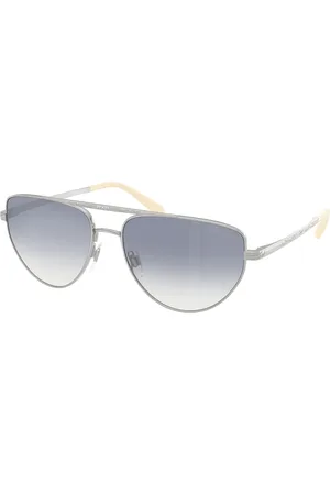 Ralph Lauren Femme RL7090 90017B Lunettes de soleil Acier Gris Pilote Miroir Ombré