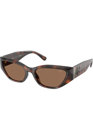Ralph Lauren Femme RL8231U 624173 Lunettes de soleil Injecté Marron Carré Normale