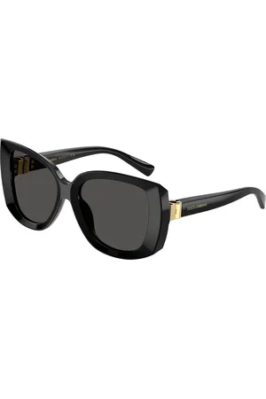 Dolce & Gabbana Femme DG4495 501/87 Lunettes de soleil Acétate Gris Carré Normale