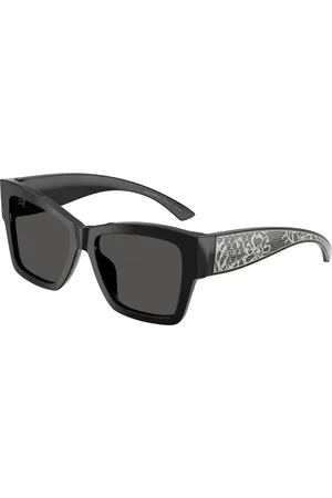 Dolce & Gabbana Femme DG4493 501/87 Lunettes de soleil Acétate Gris Carré Normale