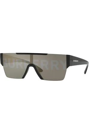 Burberry Homme BE4291 3001/G Lunettes de soleil Nylon Gris Carré Normale Décoration
