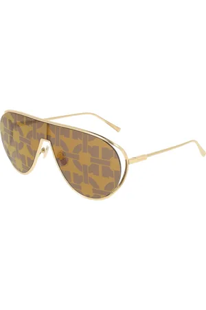 Salvatore Ferragamo Femme SF323SG 751 Lunettes de soleil Métal Pilote Normale