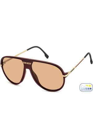 Carrera Homme C SPORT 06/S LHF/N8 Lunettes de soleil Polyamide Marron Pilote Photochromatique