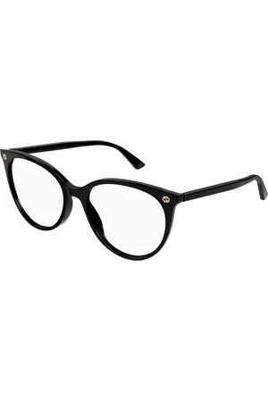 Gucci Femme GG0093O 001 Montures optiques Plastique Transparent Ronde